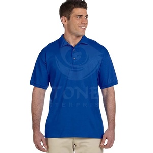 Camiseta Polo de manga corta con botón de solapa para hombre, camiseta informal cómoda elástica de Color sólido de verano para hombre - Product Image 1