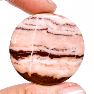 Venta al por mayor de jaspe de coco natural cabujón marrón piedras preciosas sueltas semipreciosas forma redonda mezcla de tamaños para la fabricación de joyas - Product Image 5