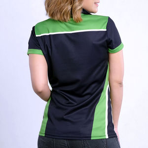 La mejor fabricación y suministro de la nueva moda informal para mujer para Polo impreso transpirable para Polos de sublimación - Product Image 2