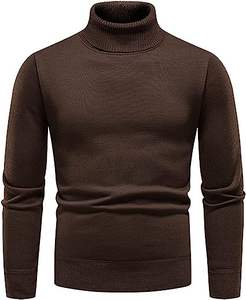 New <b>Men's</b> Turtleneck Sweatshirt <b>Men</b> Sweaters Casual <b>Turtle</b> <b>Neck</b> Solid Color Quality Warm Slim Turtleneck Sweaters Pullover <b>Men</b> - Product Image 3