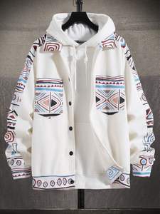 Nueva moda 2025, sudaderas con capucha personalizadas de alta calidad para hombre, crea tu propio logotipo, sudaderas con capucha transpirables para hombre a la demanda del cliente - Product Image 4