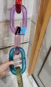 Accents muraux de chaîne en acrylique moderne faits à la main Article décoratif pour la maison lié personnalisé Adorable mat en résine suspendue pour Diwali entier - Product Image 3