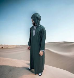 Người đàn ông thobe hồi giáo Nam ăn mặc hồi giáo trùm đầu cầu nguyện người đàn ông vải Arab saudi hồi giáo ăn mặc cho nam giới hồi giáo mặc guyjubbah QATAR thobes - Product Image 3