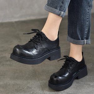 Chaussures Derby en cuir pour homme de qualité supérieure, à lacets, confortables, décontractées, formelles, pour le bureau - Product Image 2