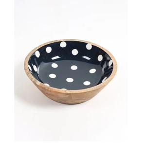 Bol en bois imprimé Décor de table Bol de service Fruits Table à manger Design Style naturel Utilisation des aliments commerciaux. - Product Image 1