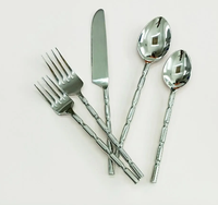 Nouvelle conception en acier inoxydable, vintage, écologique, cuillère à salade, fourchette, baguettes personnalisées, couverts de camping, vaisselle pour la maison