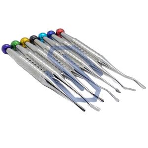 NUEVO Juego de 7 Elevadores Luxadores PDL con Puntas Precisas para Cirugía Dental y Veterinaria - Product Image 2