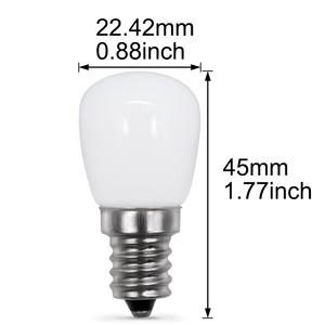 E12 E14 หลอดไฟ LED 1.2W AC120V 230V 360 องศาโคมไฟระย้าคริสตัลตกแต่งโคมไฟอะคริลิค - Product Image 1