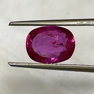 คุณภาพสูง3กะรัตทับทิมธรรมชาติ mozambique ไม่มีความร้อนรูปไข่สีแดงแหวนสีชมพูขนาดอัญมณีสำหรับทำแหวนและจี้ - Product Image 5