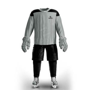 Ropa deportiva Equipo Jersey Uniforme de hockey sobre hielo de alta calidad Uniforme de hockey sobre hielo 100% Poliéster - Product Image 1