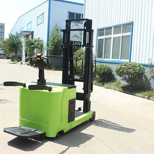 Chariot élévateur transpalette électrique diesel hydraulique autoporté en bon état, capacité de charge 2 tonnes - Product Image 2