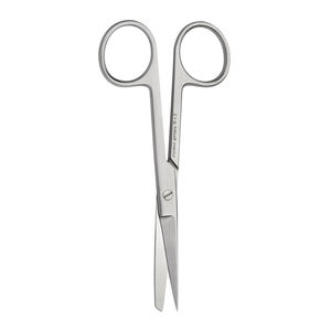 Meilleure qualité ciseaux médicaux 125 mm droit émoussé pointu professionnel chirurgical droit salle de chirurgie ciseaux - Product Image 6