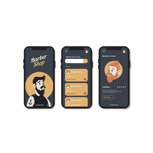 App per appuntamenti di taglio di capelli con <span class=keywords><strong>recensioni</strong></span> trattamento Spa prenotazione per la ricerca relax di un salone di bellezza nelle vicinanze - Product Image 6