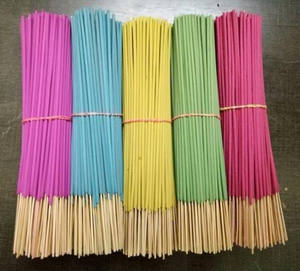 Bâtons d'encens naturels et colorés en vrac, encens à cœur de bambou pour la prière et la méditation - Product Image 4