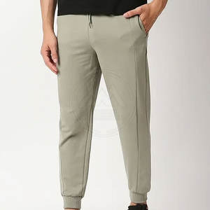 Latest Design Breathable Men Jogger Trouser Casual Style Canvas Fabric with Elastic Waist Closure OEM <b>Service</b> Available - Product Image 4