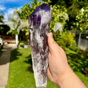 Pierre artisanale à grand affichage, percée, cristal naturel brut, prix de gros, vente chaude - Product Image 1