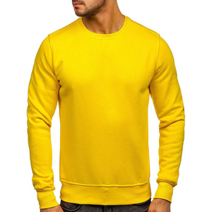 Sudadera polar de gran tamaño con logotipo personalizado para hombre, ropa informal personalizada, jersey con capucha, estilo cuello redondo para Otoño Invierno - Product Image 5