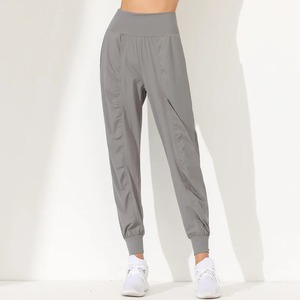 Femmes été couleur unie vêtements de travail course lente séchage rapide randonnée pantalon sport cargo pantalon femmes tendance 2025 - Product Image 3