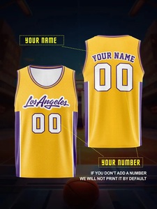 Maillot de basket-ball réversible de haute qualité nouveau Design sublimation maille uniforme ensemble à séchage rapide tenue de basket-ball respirante - Product Image 4