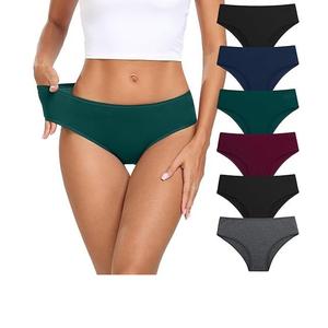 Ropa Interior Femenina Transpirable, Sexy y Casual, Tejida sin Costuras, 100% Algodón, Ecológica, Antibacteriana, Proveedor de BD - Product Image 1