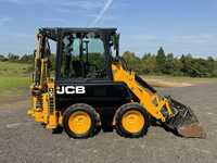 Chargeuse compacte JCB 1CX d'occasion, mini-chargeuse frontale, chargeuse sur roues diesel pour la construction et l'agriculture