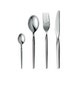 Juego de cubiertos de acero inoxidable de primera calidad para una cena elegante con alta durabilidad y un diseño moderno y elegante para uso diario - Product Image 1