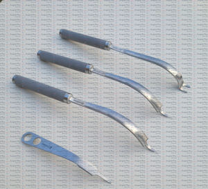 Kit avancé d'approche antérieure ABLE (4 pièces) pour chirurgie orthopédique de l'arthroplastie de la hanche par laparoscopie, certifié CE - Product Image 2