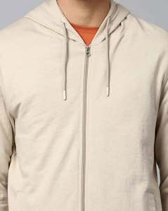 Sweat-shirt pour homme en coton mélangé de qualité supérieure, 380-480 g/m², automne, non doublé, basique, streetwear, logo brodé personnalisé - Product Image 2