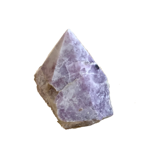 Natural Lepidolite Point Cut Base Stone High Quality Polished Rough Stone Material Raw Stone Point for <b>Healing</b> Wholesale - Product Image 6