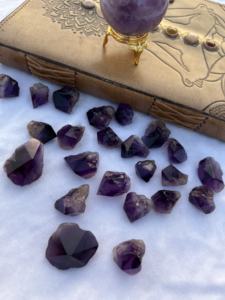 หินคริสตัลแอเมทิสต์ขัดเป็นจุดแกะสลักจากหินอัญมณีเรกิสไตล์ฮวงจุ้ยงานหัตถกรรมกึ่งมีค่าของจริง - Product Image 2