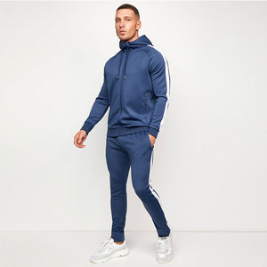 Ensemble de survêtements de gym pour hommes vêtements de sport d'hiver de haute qualité pour le jogging 100% coton molletonné ODM Streetwear athlétique - Product Image 4