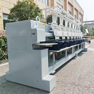 8Heads Tubular Industrial Embroidery <b>Machine</b> Digital <b>Sewing</b> <b>Machine</b> For Caps Garments Tshirts Clothes Socks Bags - Product Image 6