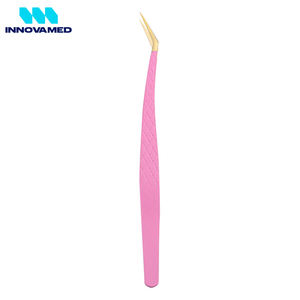 Pinzas Profesionales para Extensión de Pestañas al por Mayor, Pinzas de Precisión de Acero Inoxidable para Pestañas, Herramientas de Salón de Belleza de INNOVAMED - Product Image 6