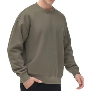 OEM personalizado hecho Color sólido sudadera hombres mujeres Otoño Invierno ropa de calle ganchillo Casual traje polar sudaderas con capucha con cuentas - Product Image 4