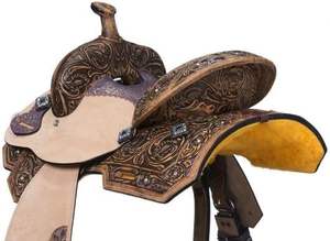 Western Comfy Barrel Racing Pleasure Trail Selle en cuir à la mode de haute qualité Design personnalisable Meilleure vente équitation - Product Image 2