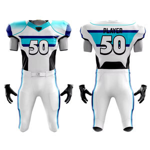 Maillot d'entraînement de football américain personnalisé avec logo, sublimation intégrale, haute qualité, pour jeunes, uniformes de football américain - Product Image 4