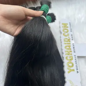 Bulk Hair Free Sample Straight Black Hair All Types Vietnamese Raw Hair Customize Package Vietnamese Supplier