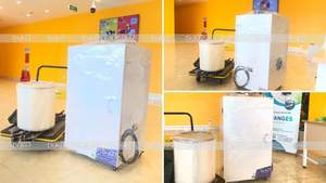 Collecteur de fumée de soudage industriel mobile Dr.Air KGF-1200 Plus, nouveau, en acier inoxydable, 2 filtres, livraison rapide dans le monde entier - Product Image 3