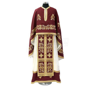 ชุดคลุมพระสงฆ์แบบใหม่ ปี 2025 ปักลายตามสั่ง ระบายอากาศได้ดี ความยาวระดับข้อเท้า ผ้าฝ้าย สำหรับคณะนักร้องประสานเสียงในโบสถ์ ชุดสวดมนต์ บริการ OEM - Product Image 6