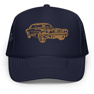 Casquette unisexe personnalisée de haute qualité en tissu mesh 5 panneaux 100% coton, impression de logo sur mesure, visière incurvée bicolore, ODM OEM - Product Image 5