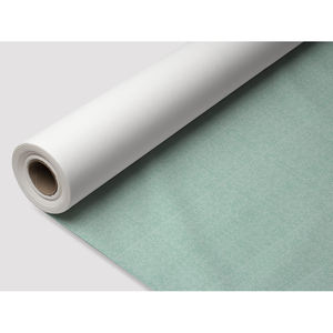 Rotolo di Tovaglia Bianca 1x25m con Stampa Acquamarina Capri Bambulux Eco B2B - Product Image 1
