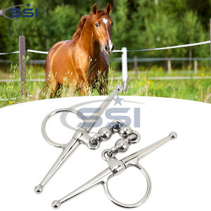 Bocado de Acero Inoxidable con Cadena de Bolas, Bocado de Equitación Premium para Caballos - Product Image 4