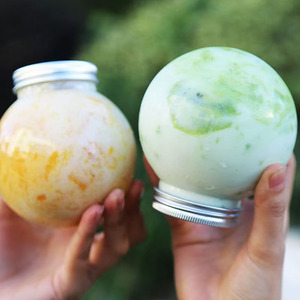 <span class=keywords><strong>Precio</strong></span> barato 16oz Vial PET botella <span class=keywords><strong>de</strong></span> plástico globo <span class=keywords><strong>de</strong></span> plástico cúpula vacío PET burbujas DIY colgante encanto botellas - Product Image 1