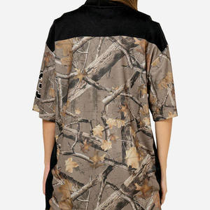 トレンドのオーバーサイズユニセックスアメリカンフットボールジャージ、迷彩柄半袖トップス、カスタムナンバーデザイン、OEMプライベートラベル、卸売 - Product Image 4