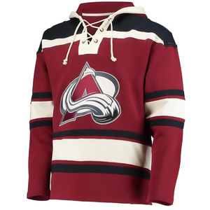 Sweat à capuche de hockey sur glace haute performance pour hommes, respirant et imperméable, avec options de personnalisation de la marque pour les athlètes, vêtements décontractés, vente en gros - Product Image 2