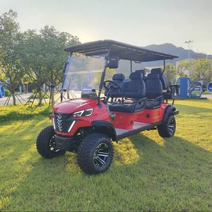 Carrito de Golf Eléctrico Todoterreno de 1-2 Plazas con Batería de Litio, Sistema de 4KW, Precio Económico, Metal, Acero, Plástico, para Caza - Product Image 1