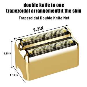Cabezales de Repuesto Compatibles para Máquina de Afeitar Eléctrica, Lámina de Afeitar Facial Lavable para Uso en Autocaravanas, Funciona en Alemán - Product Image 4