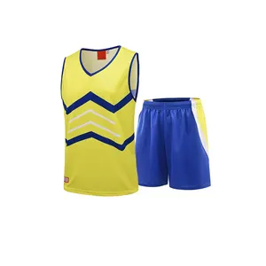 Uniforme de baloncesto personalizado para entrenamiento juvenil totalmente sublimado impreso 100% poliéster OEM nuevo uniforme de baloncesto de precio razonable