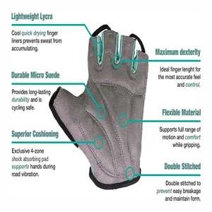 Guantes profesionales de carreras de alto agarre Guantes de cuero de seguridad avanzados de ajuste personalizado con funcionalidad de pantalla táctil - Product Image 5