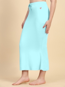 Trendmalls Respirant Light Aqua Shapers pour Femme pour Spandex Saree Shapewear Petticoat - Product Image 5